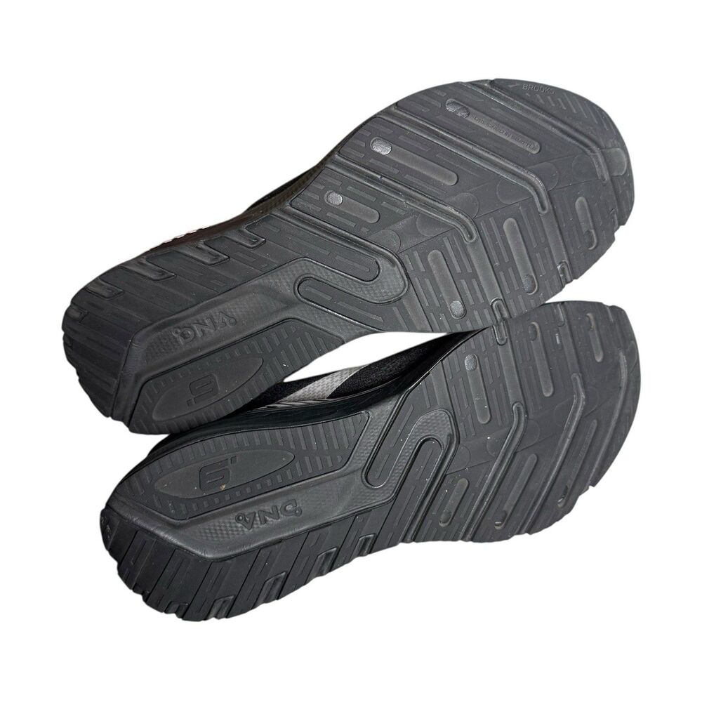 Brooks Launch GTS 9 Running Shoes Black/White US Men size 12.5D EUC - Picture 8 of 9